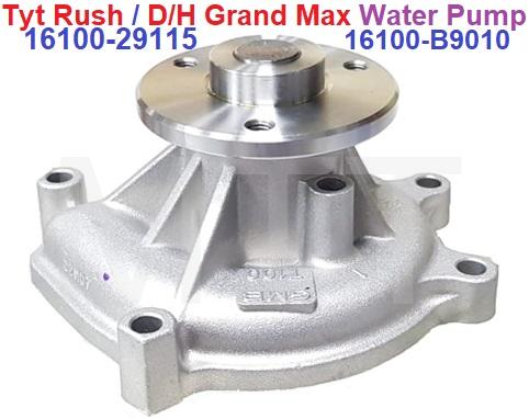 Water Pump-Toyota Rush / D/H Gran Max - MTT AUTO PARTS SDN BHD